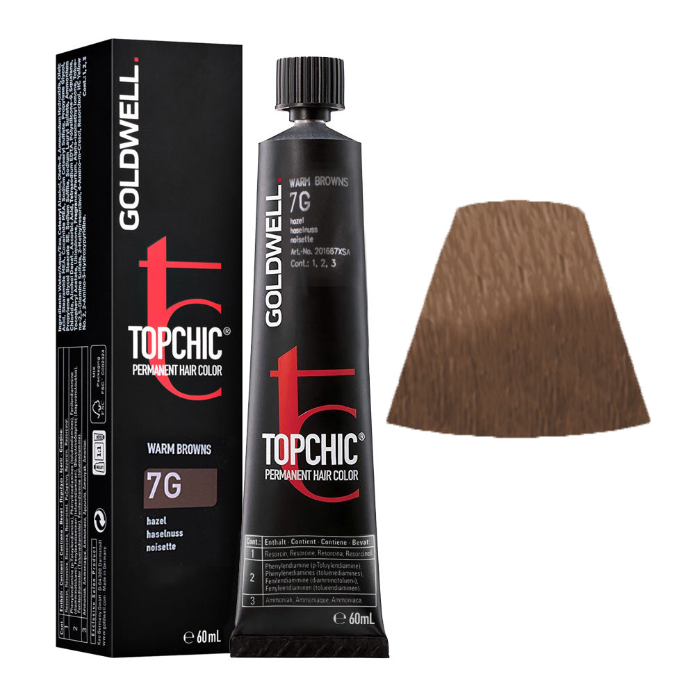 7G Nocciola Goldwell Topchic Warm browns tb 60ml