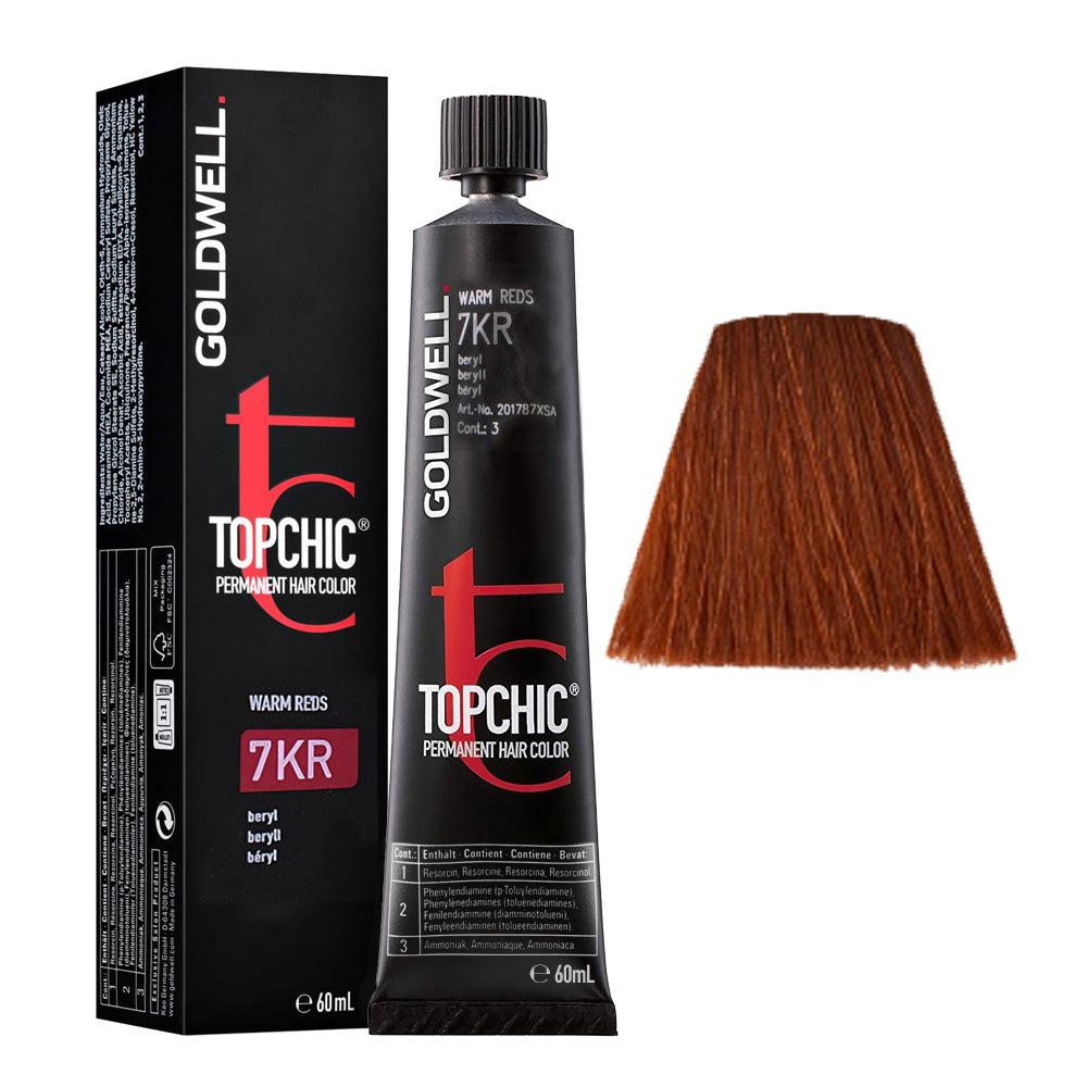 7KR Berillo Goldwell Topchic Warm reds tb 60ml