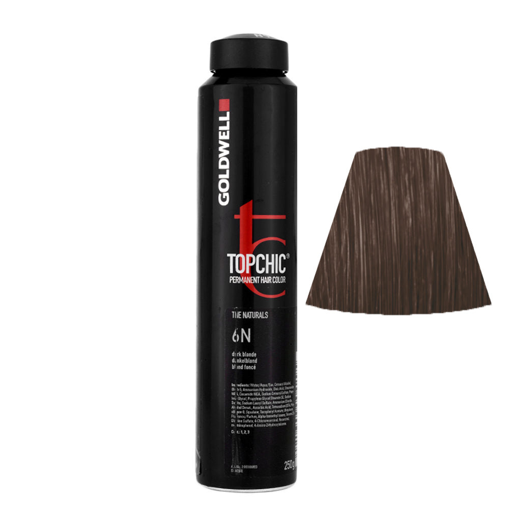6N Biondo scuro naturale Goldwell Topchic Naturals can 250gr