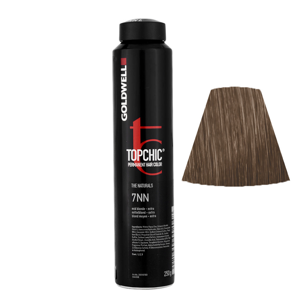 7NN Biondo medio intenso Goldwell Topchic Naturals can 250gr