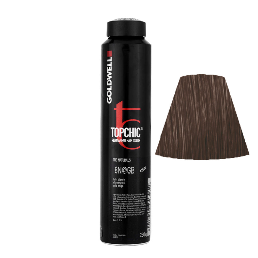 6N@GB Biondo scuro illuminato castano dorato Goldwell Topchic Elumenated naturals can 250gr