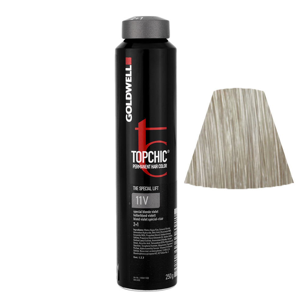 11V Biondo speciale violetto Goldwell Topchic Special lift can 250gr