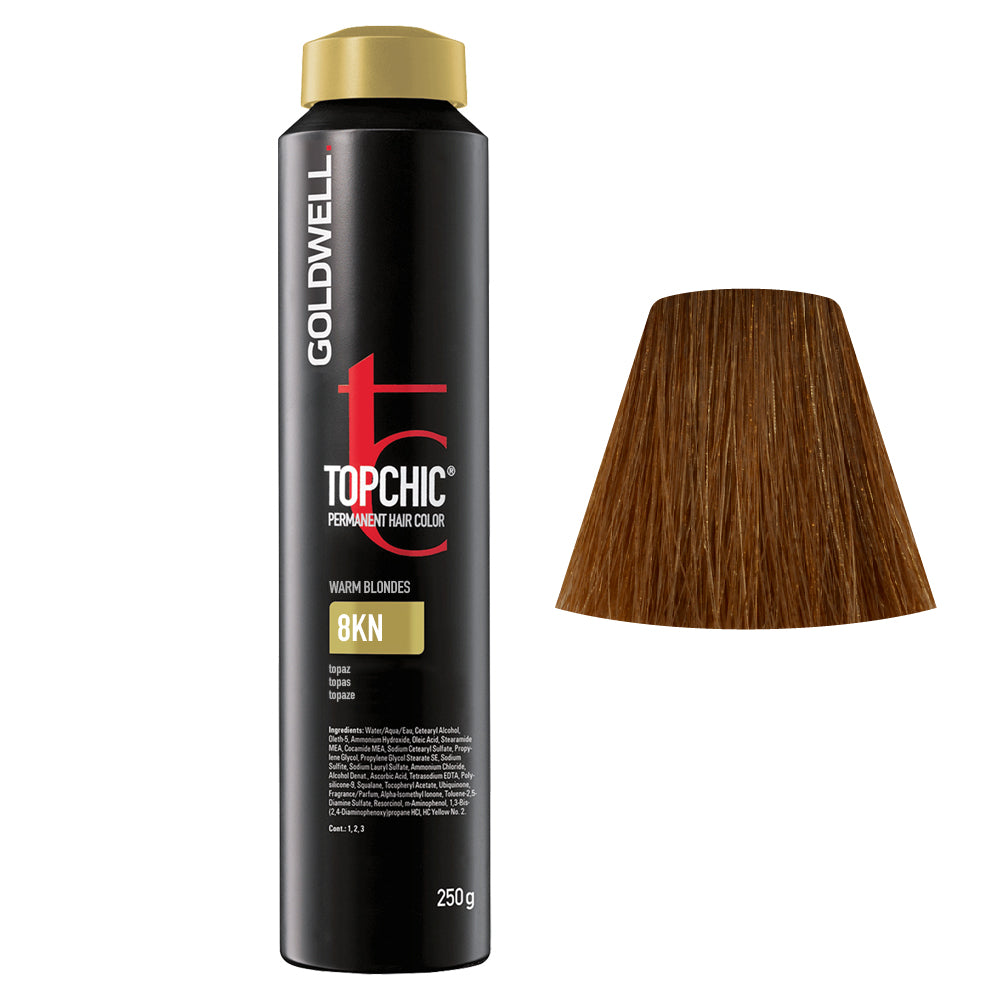 8KN Biondo topazio Goldwell Topchic Warm blondes can 250gr