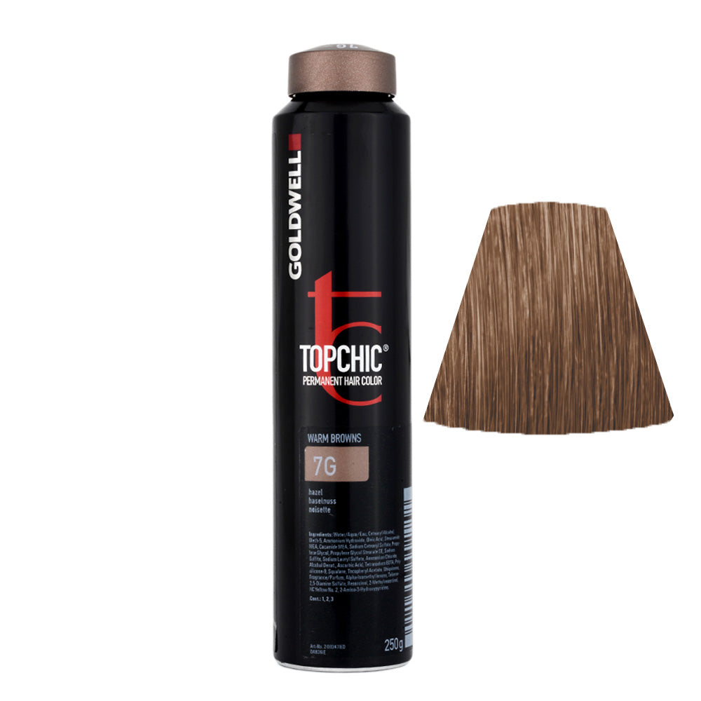 7G Nocciola Goldwell Topchic Warm browns can 250gr