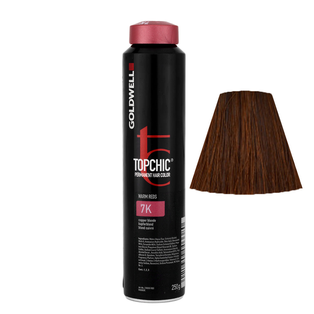 7K Biondo ramato Goldwell Topchic Warm reds can 250gr