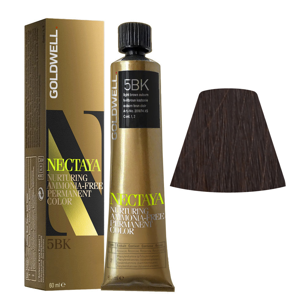 5BK Castano chiaro ramato Goldwell Nectaya Warm browns tb 60ml