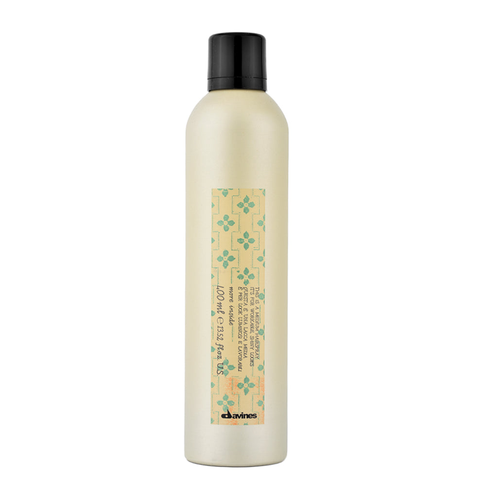 Davines More Inside Medium Hold Hairspray 400ml - lacca tenuta media