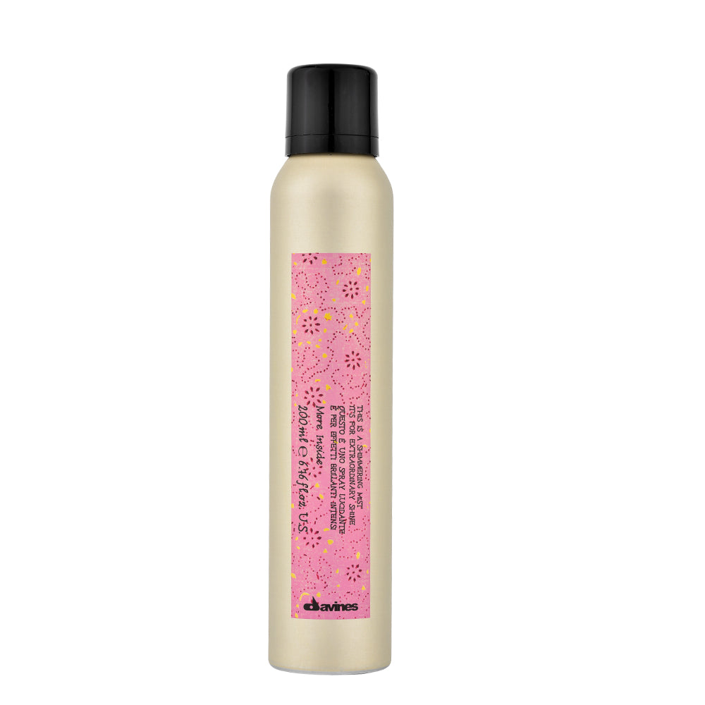 Davines More Inside Shimmering Mist 200ml - spray lucidante con gas