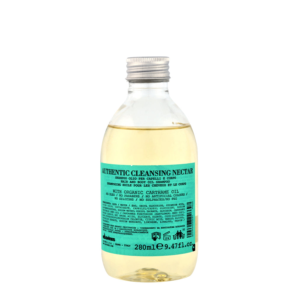 Davines Authentic Cleansing Nectar 280ml - nettare lavante capelli e corpo