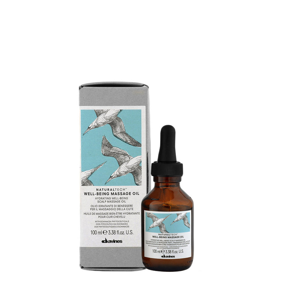 Davines Naturaltech Wellbeing Massage Oil 100ml - olio massaggio capillare