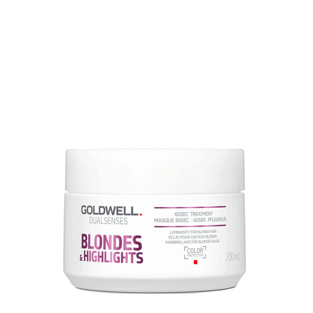 Goldwell Dualsenses Blonde & Highlights Anti-Yellow 60Sec Treatment 200ml