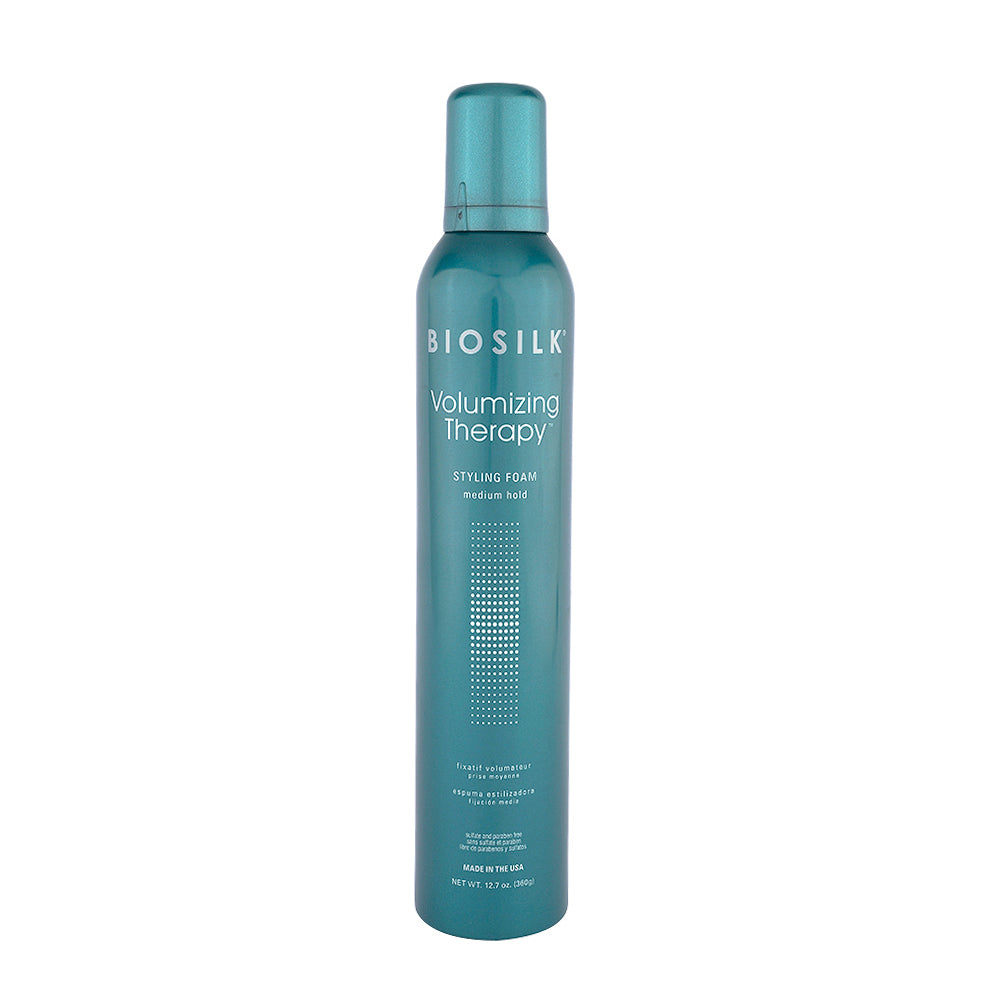 Biosilk Volumizing Therapy Styling Foam 360gr - mousse volumizzante