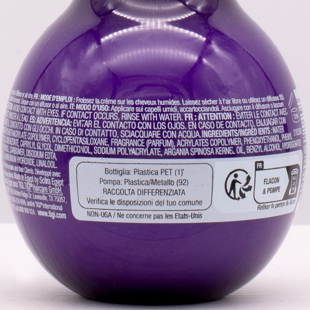Tigi Bed Head Foxy Curls Contour Cream 200ml - crema definizione ricci