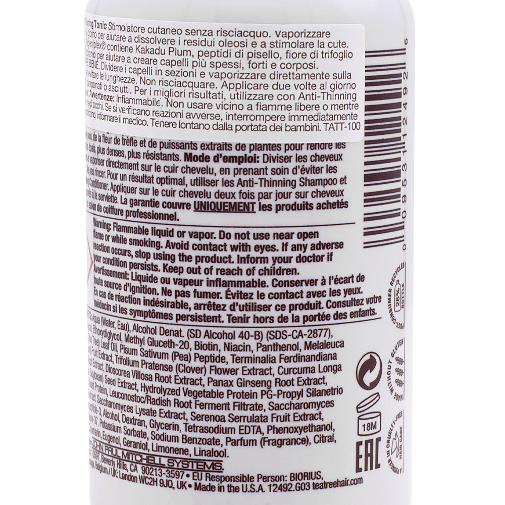 Tea Tree Scalp Care Anti-Thinning Tonic 100ml