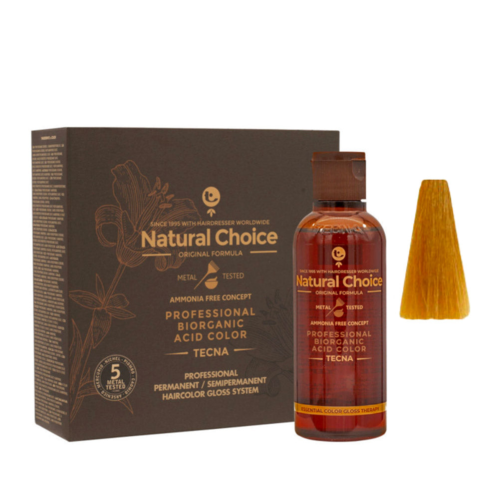 8.33 Biondo Chiaro Dorato Intenso Tecna NCC Biorganic Acid Color 3x130ml