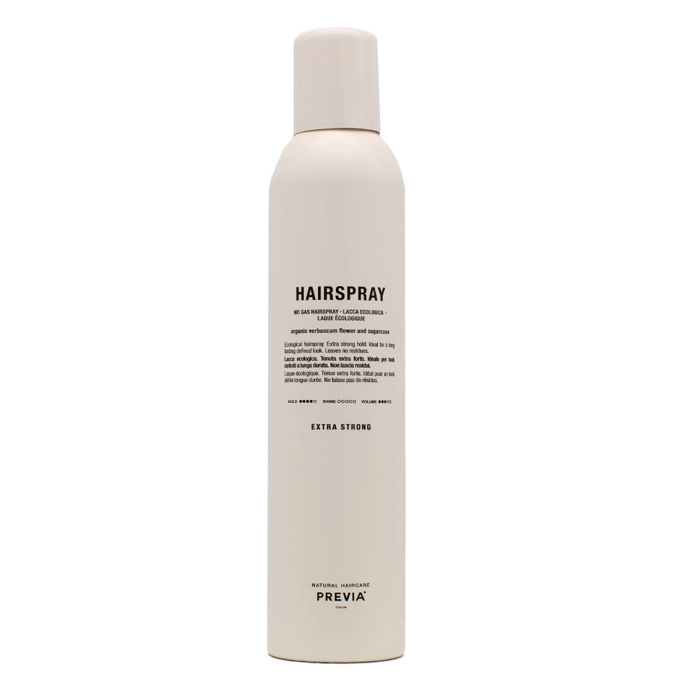 Previa Finish Organic Hydrolized Verbascum Thapsus Flower No Gas Hairspray 350ml