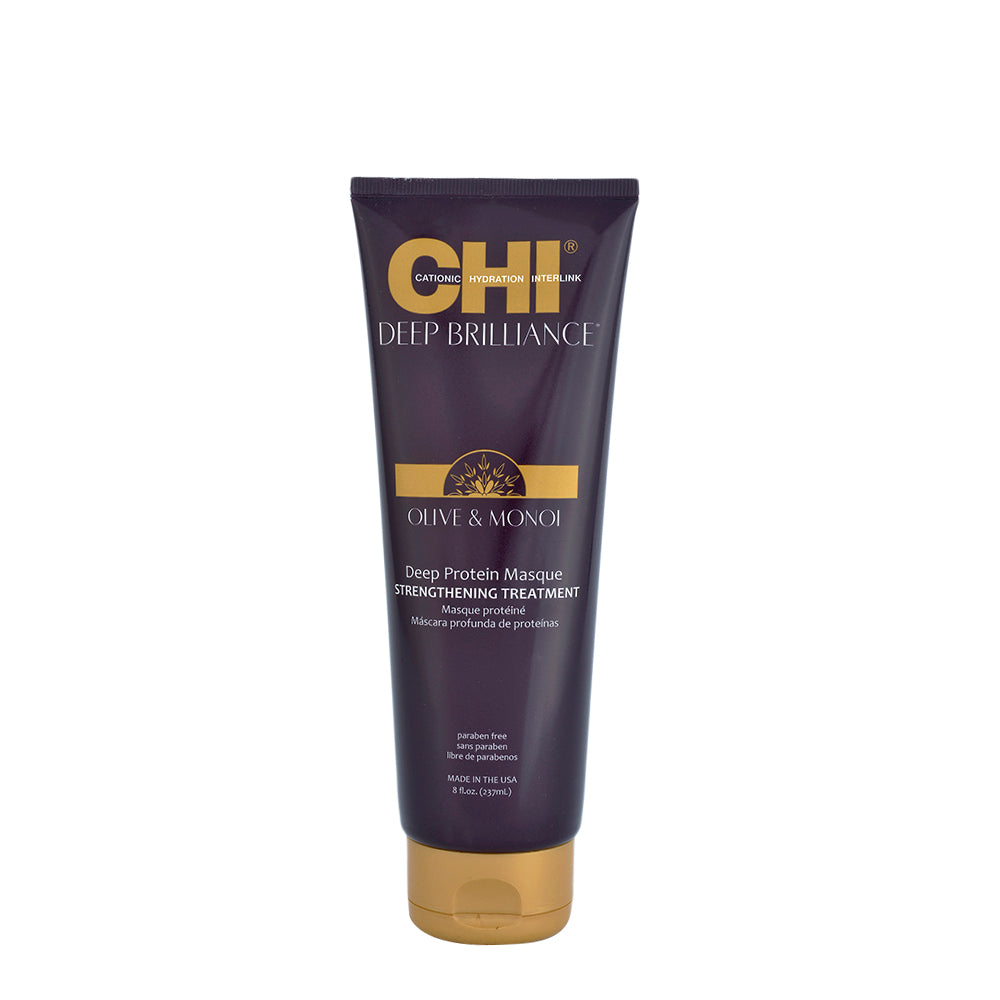 CHI Deep Brilliance Olive & Monoi Deep Protein Masque Treatment 237ml
