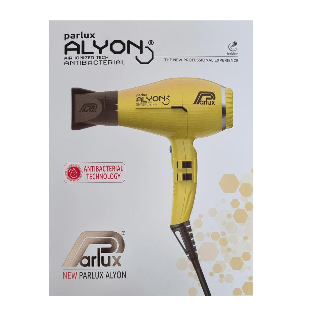 Parlux Alyon Air ionizer tech Eco friendly Giallo - asciugacapelli