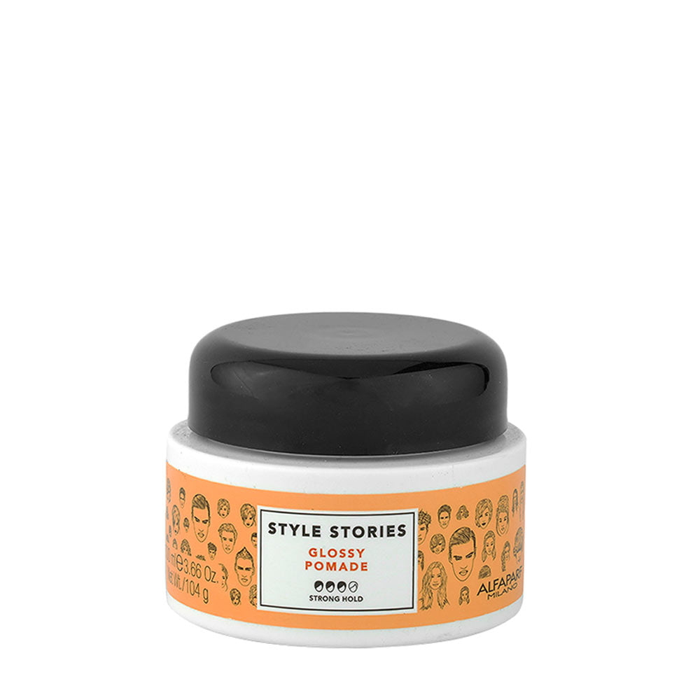 Alfaparf Milano Style Stories Glossy Pomade 100ml - pomata lucida