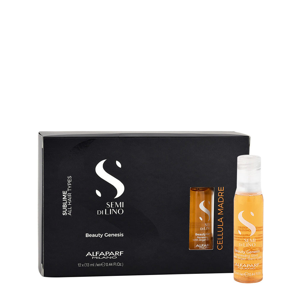 Alfaparf Milano Semi Di Lino Sublime Cellula Madre Beauty Genesis 12x13ml