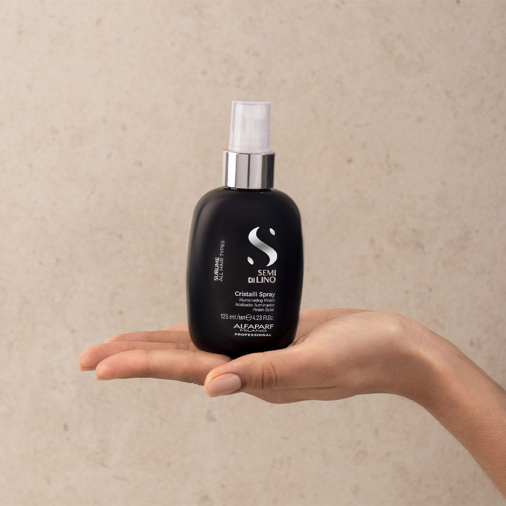 Alfaparf Milano Semi Di Lino Sublime Cristalli Spray 125ml - spray illuminante