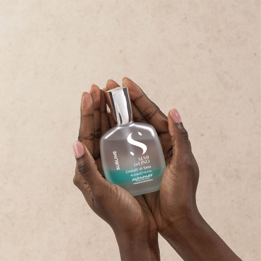 Alfaparf Milano Semi Di Lino Sublime Cristalli Di Seta 45ml - siero setificante