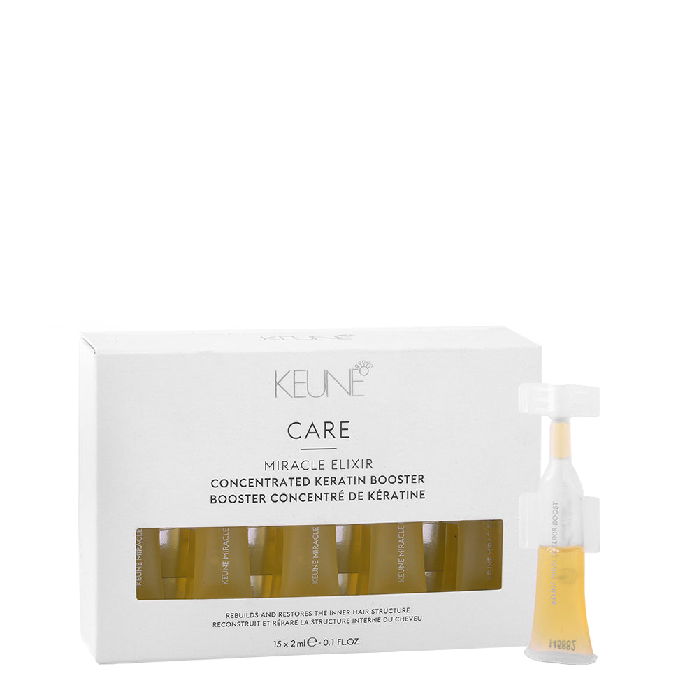 Keune Care Line Miracle Elixir Booster 15x2ml - fiale anticrespo