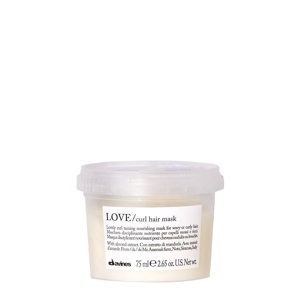 Davines Essential HairCare Love Curl Hair Mask 75ml  - maschera disciplinante