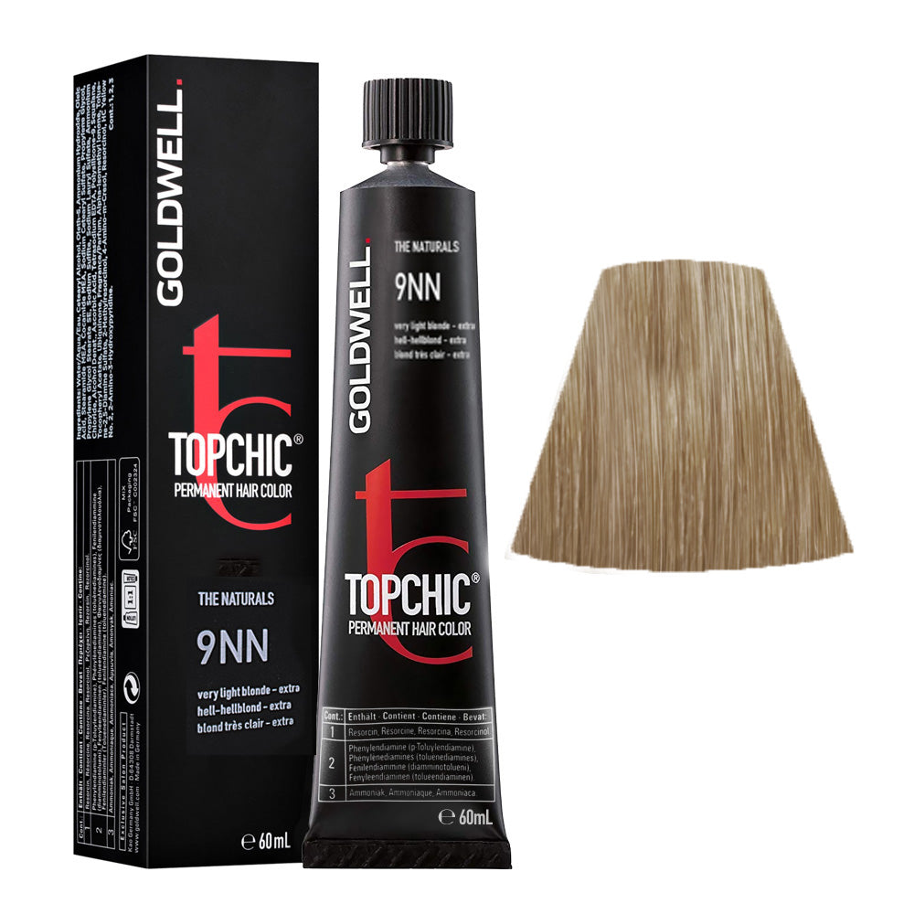 9NN Biondo chiarissimo intenso Goldwell Topchic Naturals tb 60ml