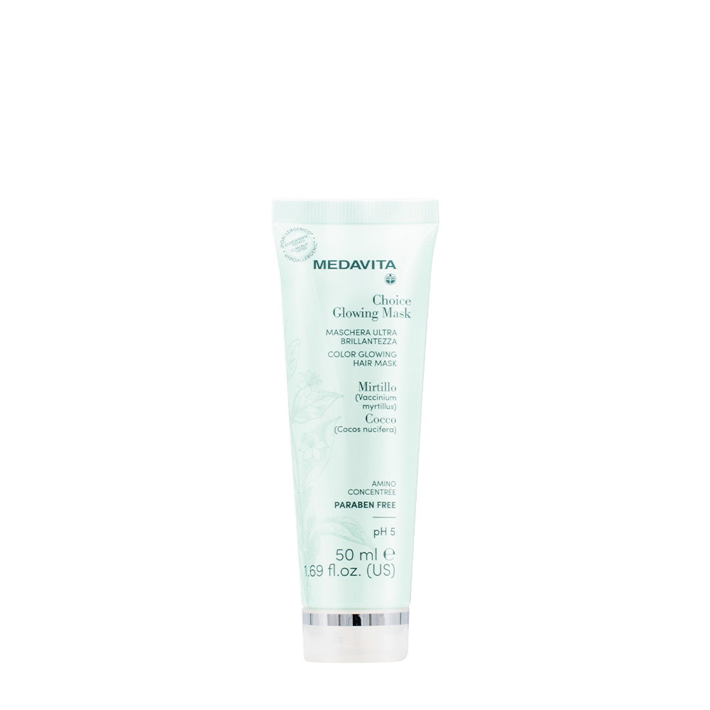 Medavita Choice Glowing Mask 50ml - maschera ultra brillantezza