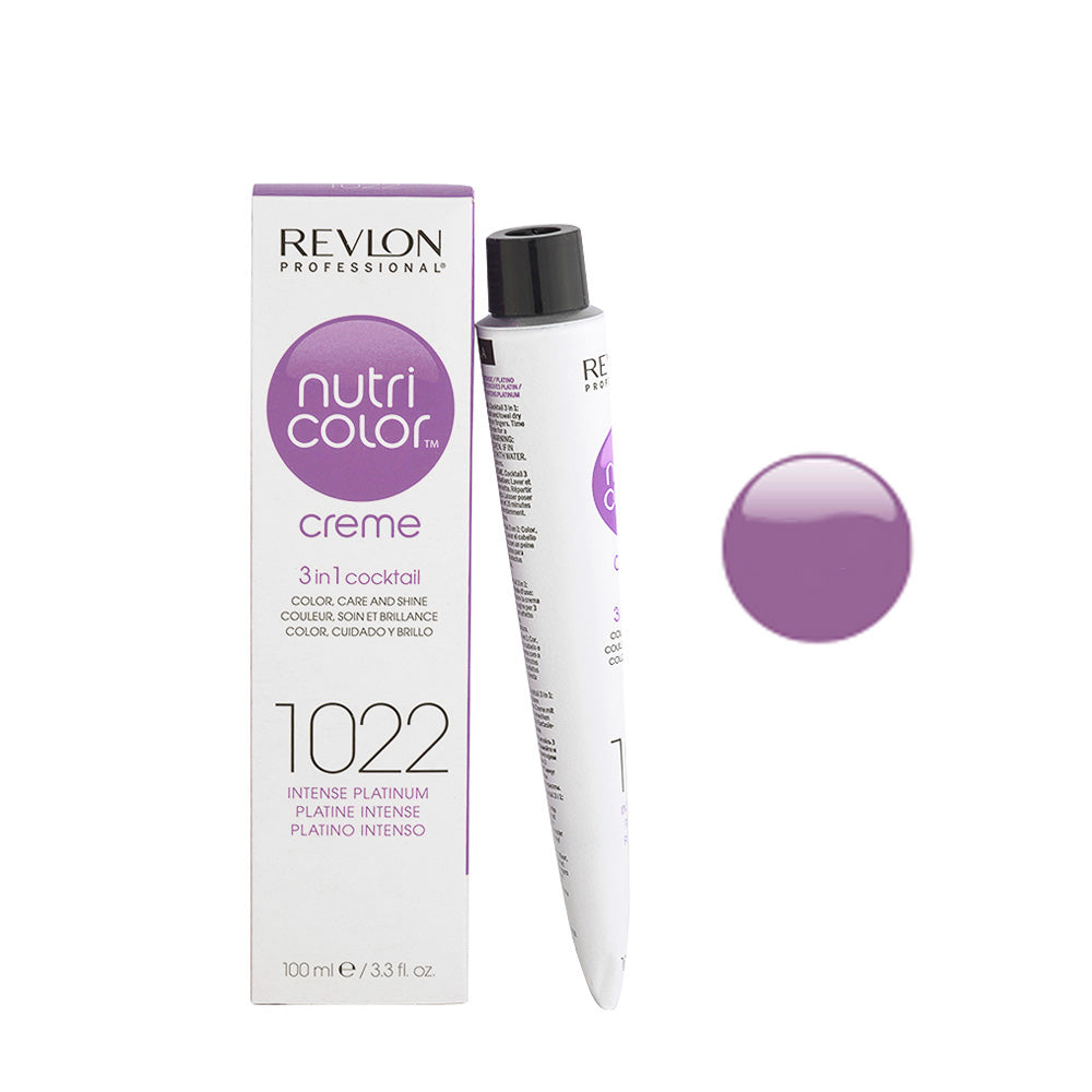 Revlon Nutri Color Creme 1022 Platino intenso 100ml - maschera colore