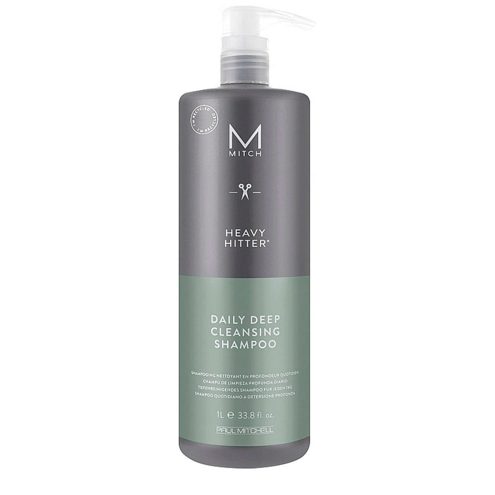 Paul Mitchell Mitch Heavy Hitter 1000ml - shampoo di detersione profonda