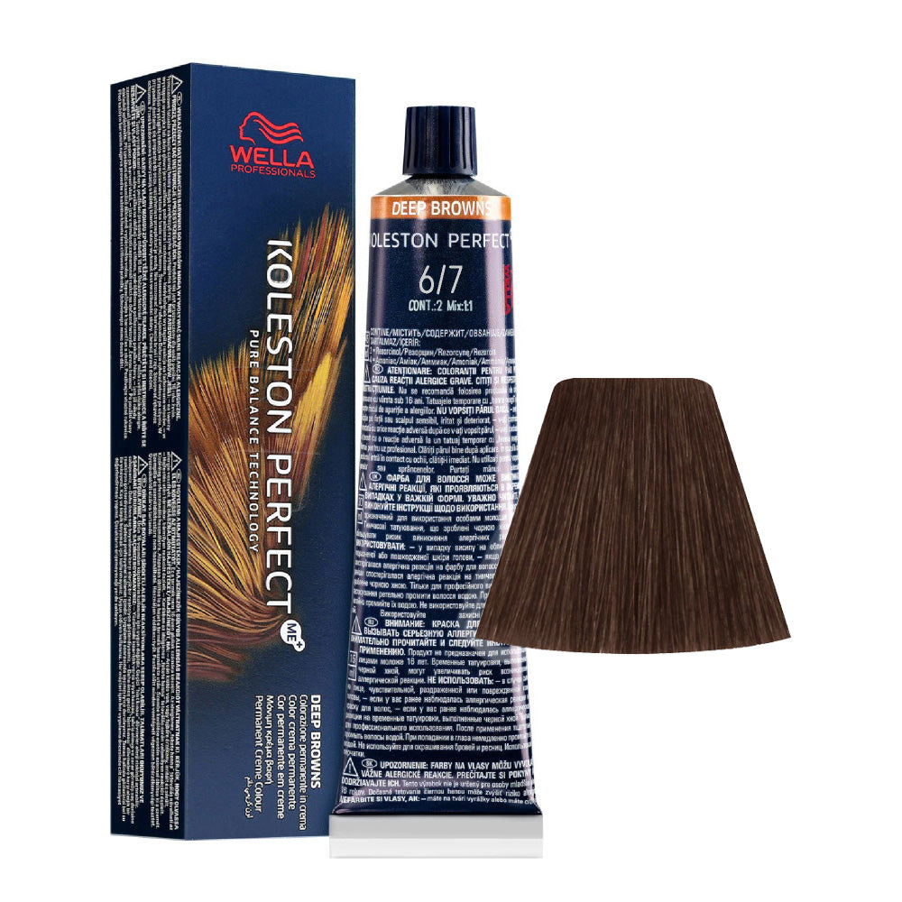 Wella Koleston Perfect Me+ Deep Browns 6/7 Biondo Scuro Sabbia 60ml