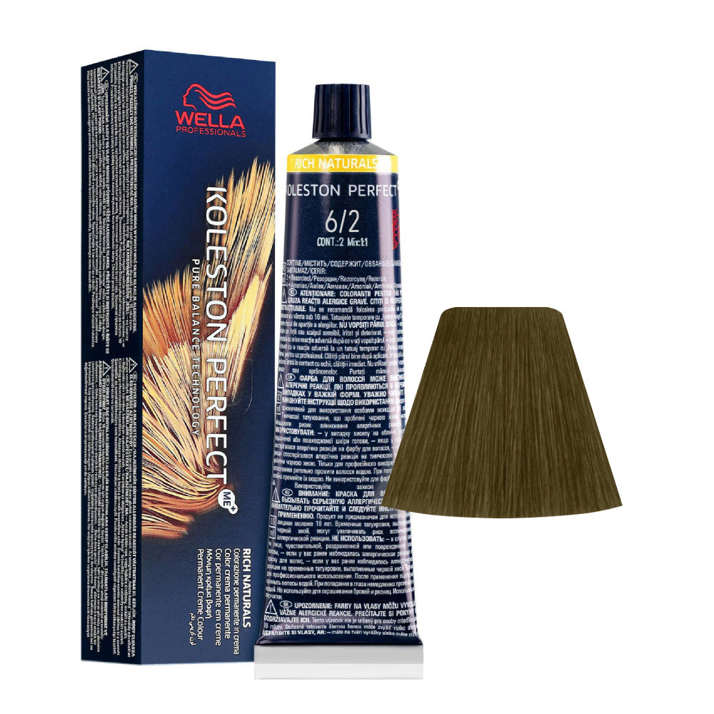 Wella Koleston Perfect Me+ Rich Naturals 6/2 Biondo Scuro Matt 60ml