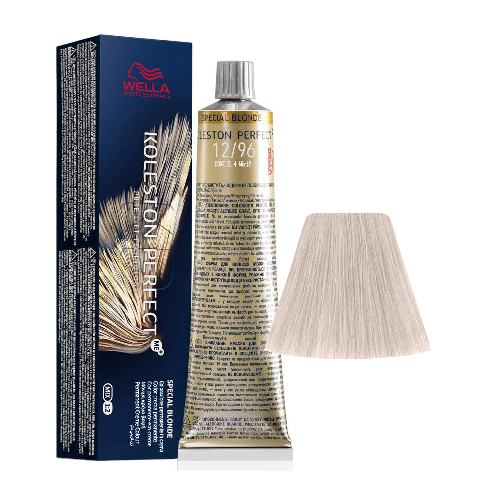 Wella Koleston Perfect Me+ Special Blondes 12/96 Cendré Violetto 60ml