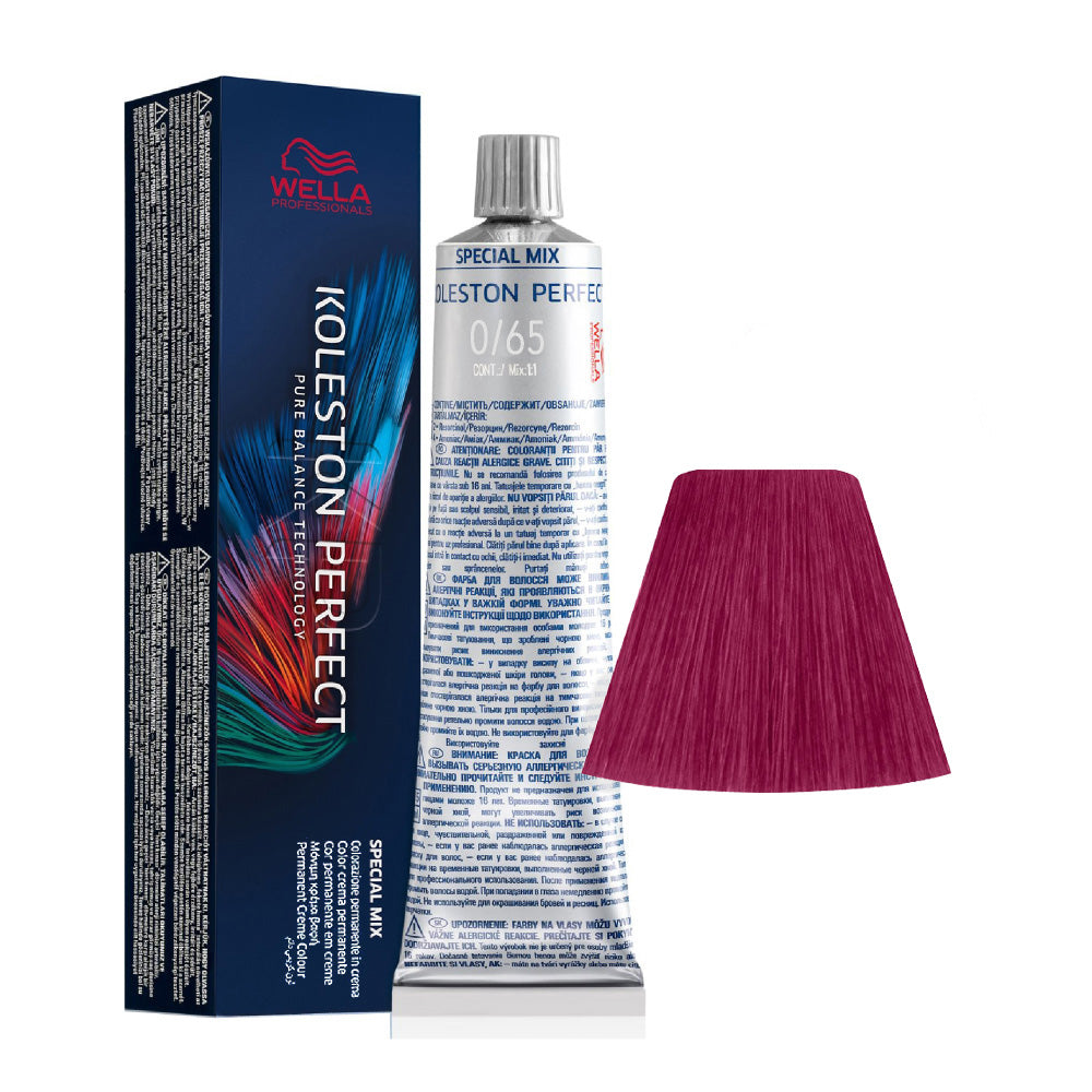 Wella Koleston Perfect Me+ Special Mix 0/65 Rosa 60ml - colorazione permanente