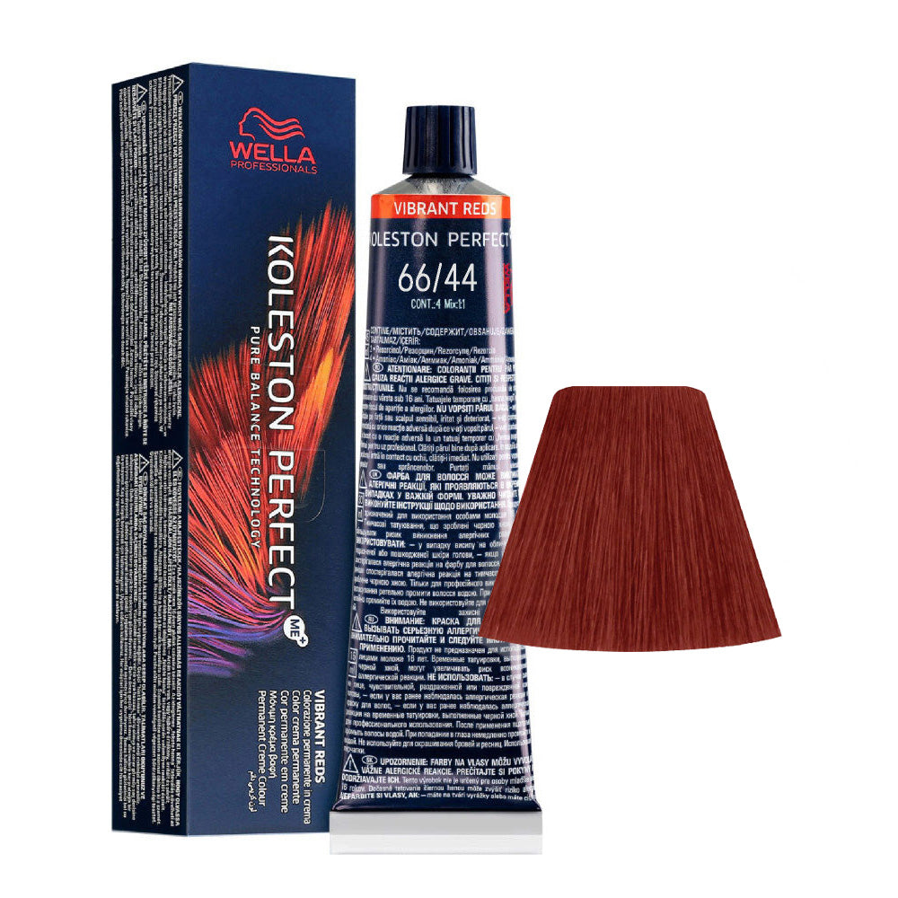 Wella Koleston Perfect Me+ Vibrant Reds 66/44 Biondo Scuro Intenso Rame Intenso