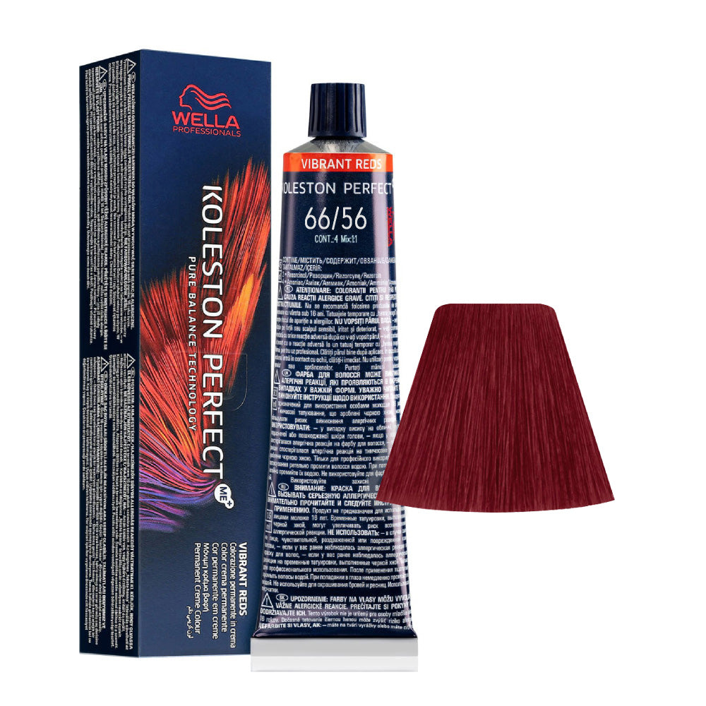 Wella Koleston Perfect Me+ Vibrant Reds 66/56 Biondo Scuro Intenso Mogano Violet