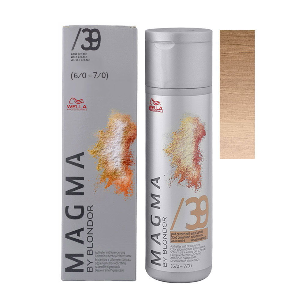 Wella Magma /39 Dorato Cendrè Chiaro 120g - decolorante