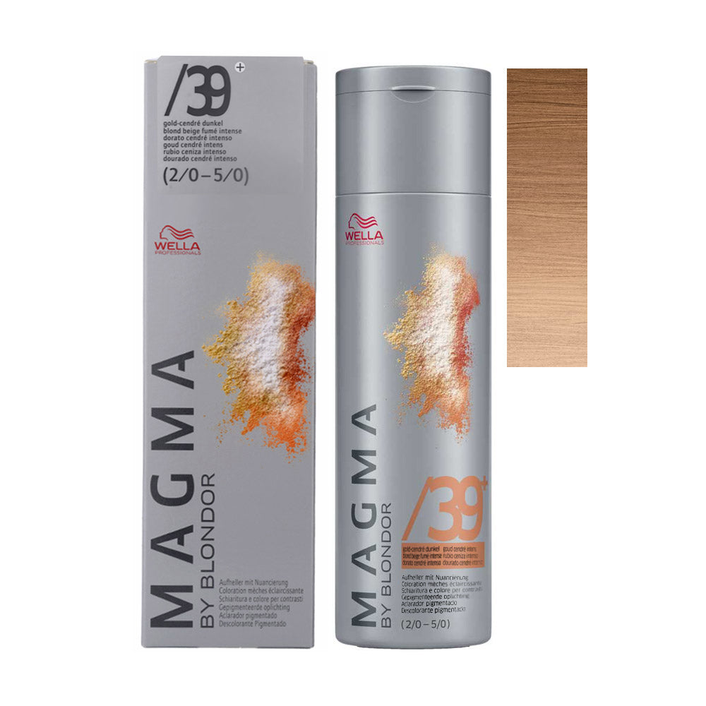 Wella Magma /39+ Dorato Cendrè Scuro 120g - decolorante