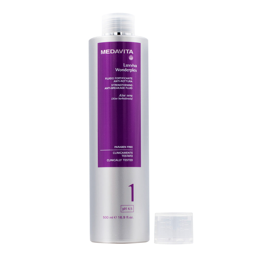 Medavita Lunghezze Luxviva Wonderplex Step1 500ml - fluido fortificante antirottura