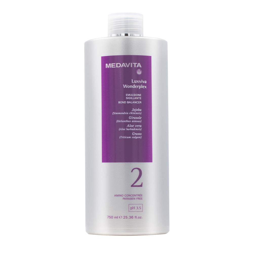 Medavita Lunghezze Luxviva Wonderplex Step2 750ml - emulsione sigillante