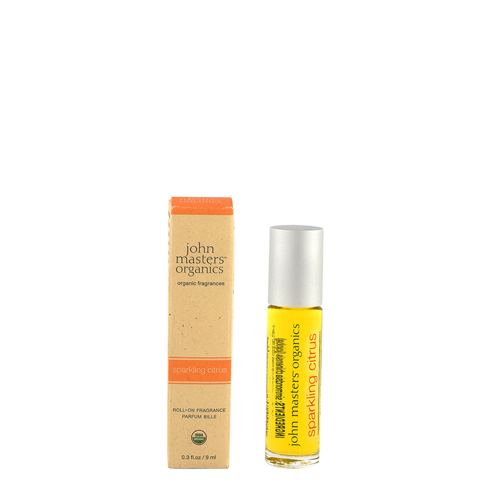 John Masters Organics Sparkling Citrus Roll On Fragrance 9ml - profumo agrumato