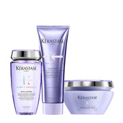 Kerastase Blond absolu Kit Shampoo Balsamo e Maschera per capelli biondi