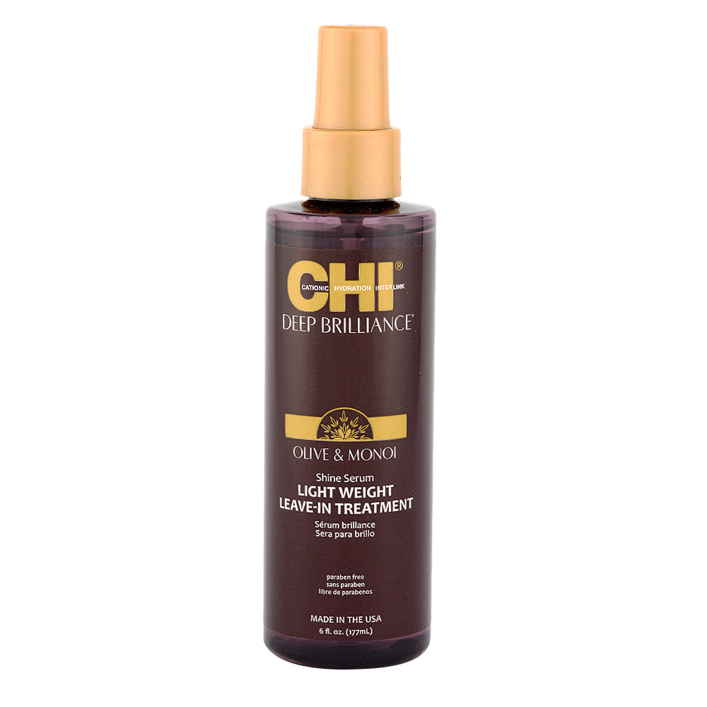 CHI Deep Brilliance Shine Serum Light Weight Leave In Treatment 177ml - siero lucidante idratante