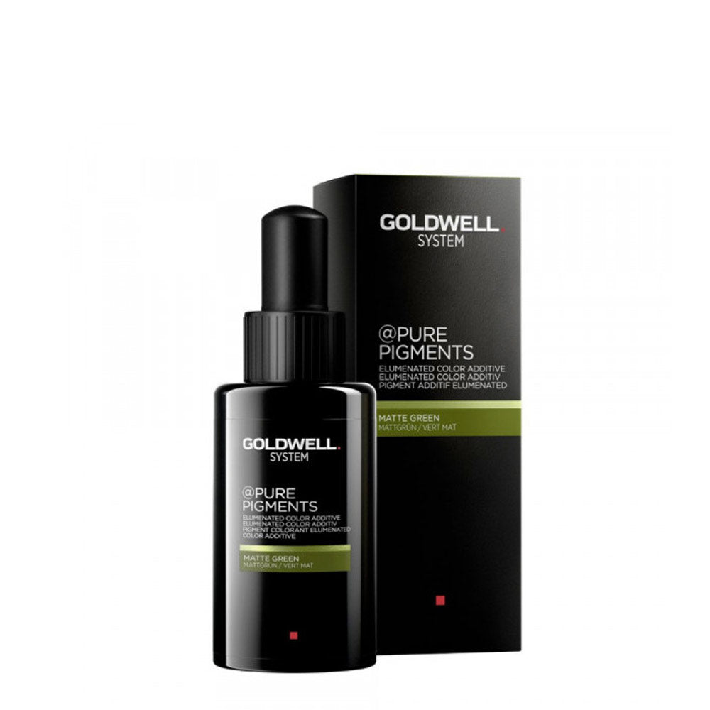 Goldwell System @Pure Pigments Matte Green 50ml -  pigmento colore