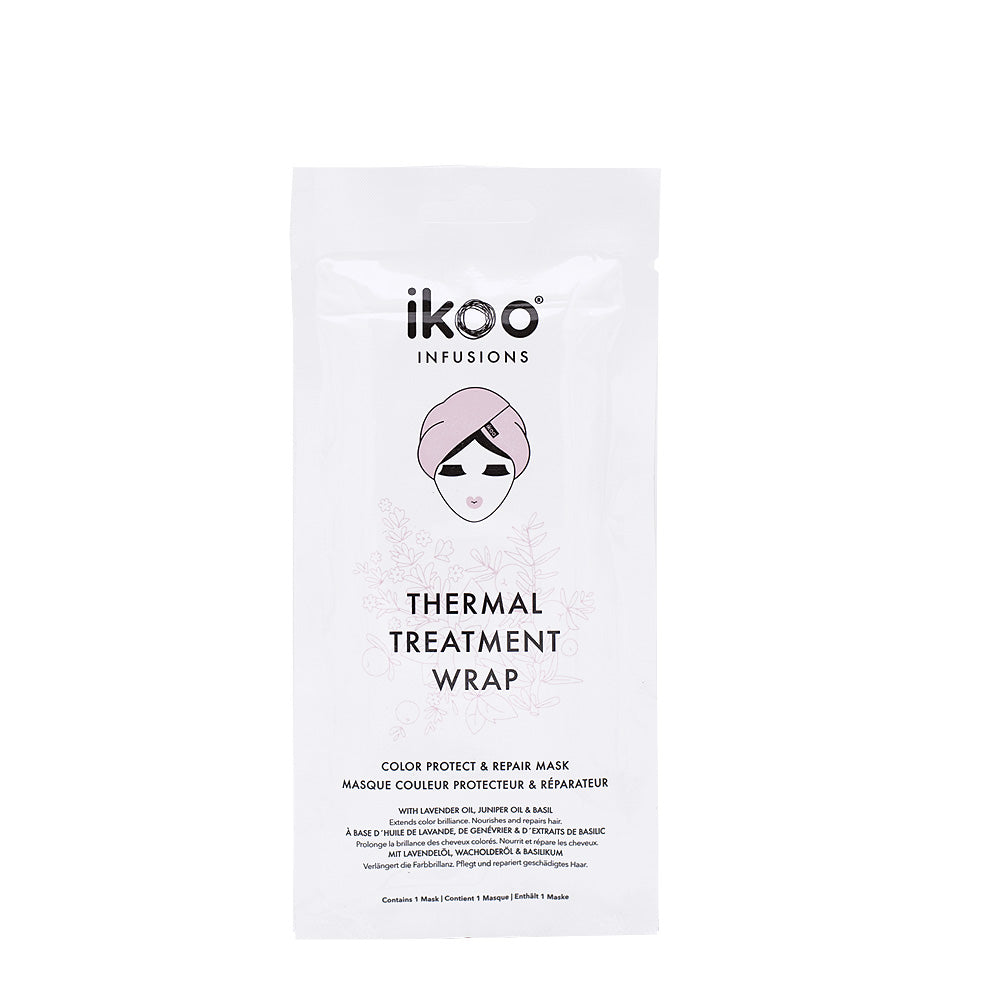 Ikoo Infusions Thermal Treatment Wrap Color Protect & Repair 35g - maschera ristrutturante  in tessuto