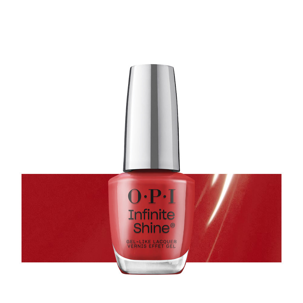 OPI  Infinite Shine  ISLN25 Big Apple Red 15ml - smalto a lunga dura