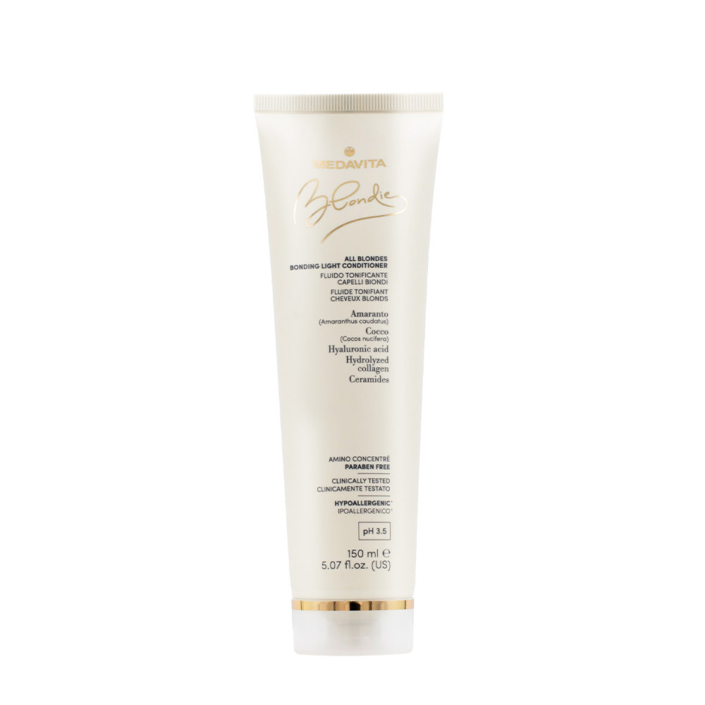 Medavita Blondie All Blondes Bonding Light Conditioner 150ml - balsamo corporizzante per tutti i capelli biondi