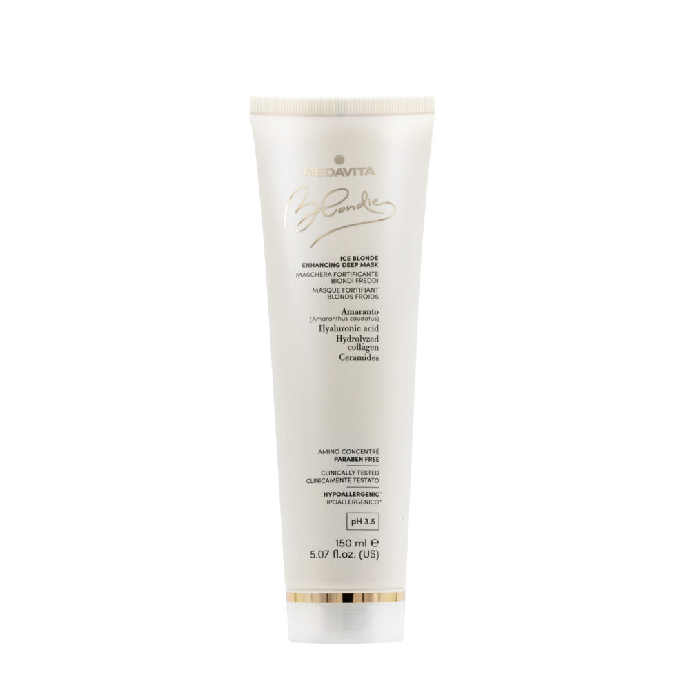 Medavita Blondie Ice Blonde Enhancing Deep Mask 150ml - maschera riflessante biondi freddi